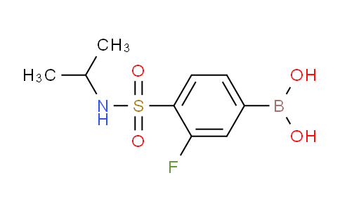 (3-Fluoro-4-(n-isopropylsulfamoyl)phenyl)boronic acid