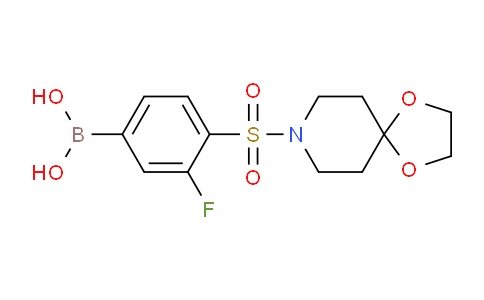 (4-(1,4-Dioxa-8-azaspiro[4.5]decan-8-ylsulfonyl)-3-fluorophenyl)boronic acid
