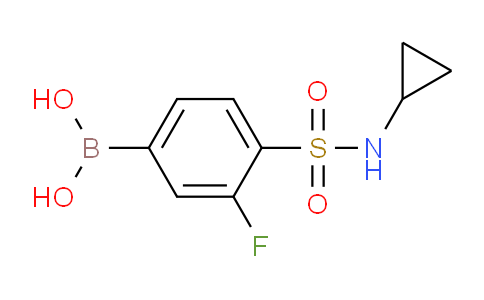BP28664 | 1704096-55-8 | (4-(N-cyclopropylsulfamoyl)-3-fluorophenyl)boronic acid