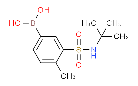 (3-(N-(tert-butyl)sulfamoyl)-4-methylphenyl)boronic acid