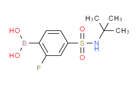 BP28678 | 1704097-26-6 | (4-(N-(tert-butyl)sulfamoyl)-2-fluorophenyl)boronic acid