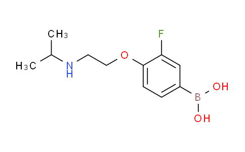 BP28681 | 1704097-40-4 | (3-Fluoro-4-(2-(isopropylamino)ethoxy)phenyl)boronic acid