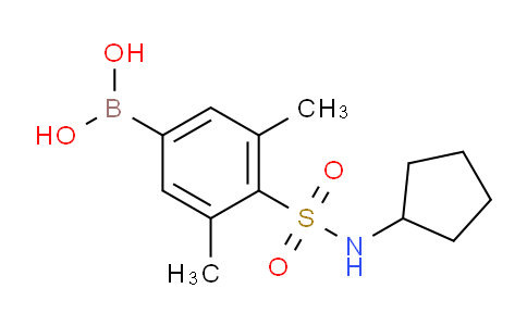 BP28684 | 1704097-46-0 | (4-(N-cyclopentylsulfamoyl)-3,5-dimethylphenyl)boronic acid
