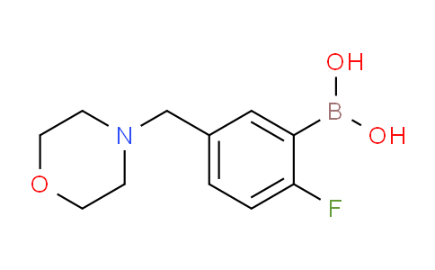 (2-Fluoro-5-(morpholinomethyl)phenyl)boronic acid
