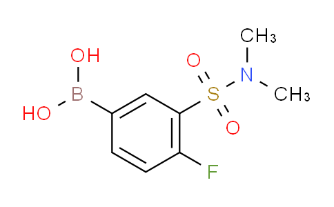 (3-(N,n-dimethylsulfamoyl)-4-fluorophenyl)boronic acid