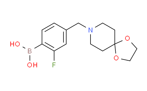 (4-(1,4-Dioxa-8-azaspiro[4.5]decan-8-ylmethyl)-2-fluorophenyl)boronic acid