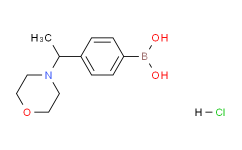 BP28726 | 1704069-64-6 | (4-(1-Morpholinoethyl)phenyl)boronic acid hydrochloride