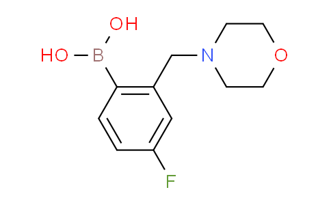 4-Fluoro-2-(morpholinomethyl)phenylboronic acid