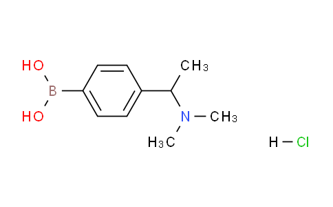 (4-(1-(Dimethylamino)ethyl)phenyl)boronic acid hydrochloride