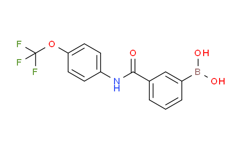 BP28758 | 1704069-22-6 | (3-((4-(Trifluoromethoxy)phenyl)carbamoyl)phenyl)boronic acid