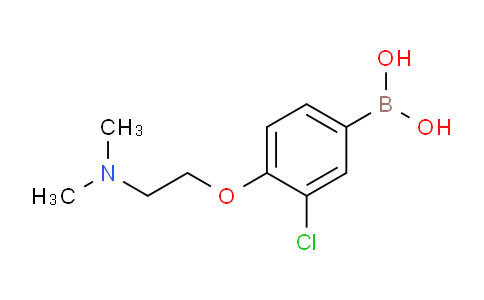 (3-Chloro-4-(2-(dimethylamino)ethoxy)phenyl)boronic acid