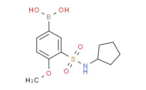 BP28776 | 1704081-16-2 | (3-(N-cyclopentylsulfamoyl)-4-methoxyphenyl)boronic acid