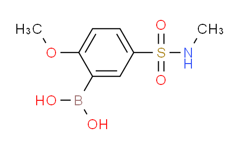 (2-Methoxy-5-(n-methylsulfamoyl)phenyl)boronic acid