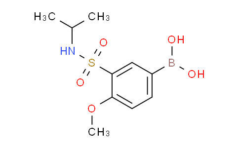 BP28798 | 874459-65-1 | (3-(N-isopropylsulfamoyl)-4-methoxyphenyl)boronic acid