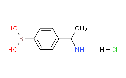(4-(1-Aminoethyl)phenyl)boronic acid hydrochloride