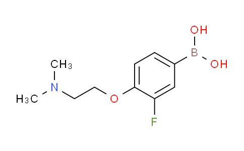BP28806 | 944279-23-6 | (4-(2-(Dimethylamino)ethoxy)-3-fluorophenyl)boronic acid