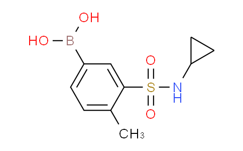 BP28825 | 1704095-41-9 | (3-(N-cyclopropylsulfamoyl)-4-methylphenyl)boronic acid