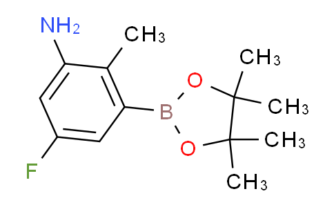 (3-Amino-5-fluoro-2-methylphenyl)boronic acid pinacol ester