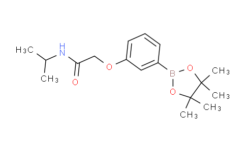 BP28847 | 1595290-47-3 | (3-(2-(Isopropylamino)-2-oxoethoxy)phenyl)boronic acid pinacol ester
