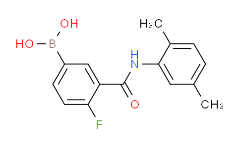 BP28861 | 2096334-75-5 | (3-((2,5-Dimethylphenyl)carbamoyl)-4-fluorophenyl)boronic acid