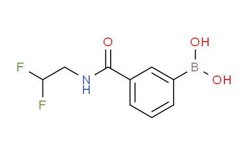 [3-(2,2-Difluoroethylaminocarbonyl)phenyl]boronic acid