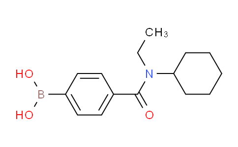 4-(Cyclohexyl(ethyl)carbamoyl)phenylboronic acid