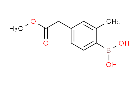 4-(2-Methoxy-2-oxoethyl)-2-methylphenylboronic acid