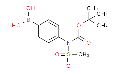4-(N-(tert-Butoxycarbonyl)methylsulfonamido)phenylboronic acid