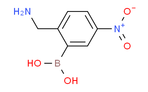 2-(Aminomethyl)-5-nitrophenylboronic acid