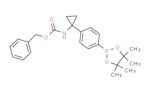 4-(1-(Benzyloxycarbonylamino)cyclopropyl)phenylboronic acid pinacol ester