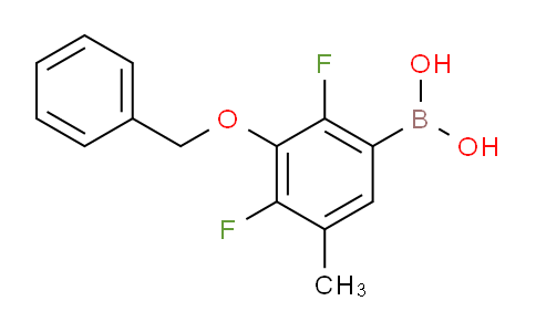 [3-(Benzyloxy)-2,4-difluoro-5-methylphenyl]boronic acid