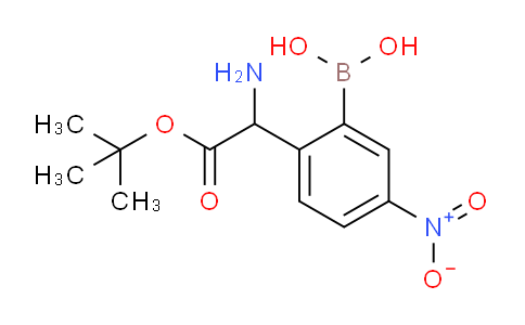 2-(BOC-Aminomethyl)-5-nitrophenylboronic acid