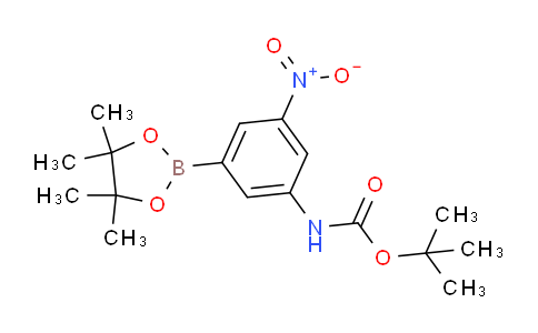 3-BOC-amino-5-nitrophenylboronic acid, pinacol ester