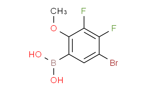 5-Bromo-3,4-difluoro-2-methoxyphenylboronic acid