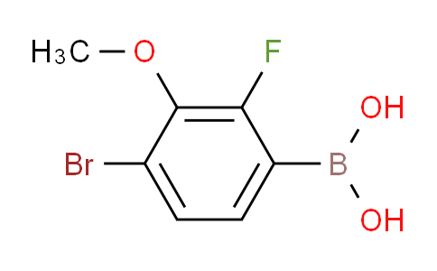 BP28995 | 943830-77-1 | 4-Bromo-2-fluoro-3-methoxyphenylboronic acid