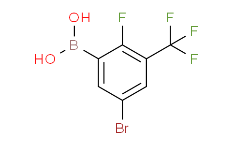 5-Bromo-2-fluoro-3-trifluoromethylphenylboronic acid