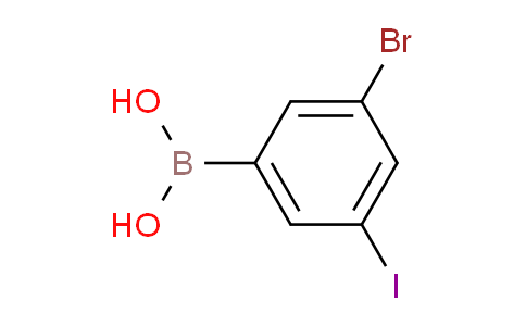 3-Bromo-5-iodophenylboronic acid