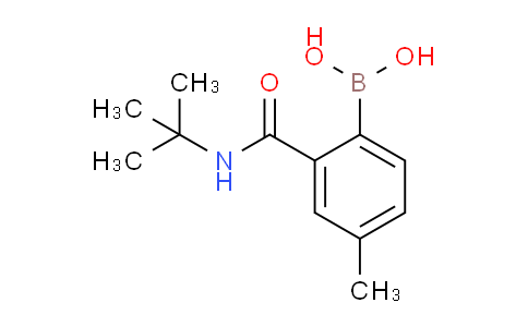 2-(t-Butylcarbamoyl)-4-methylphenylboronic acid