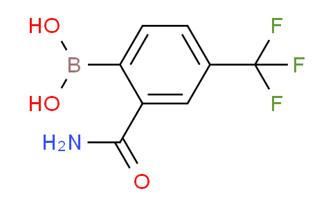 2-Carbamoyl-4-(trifluoromethyl)phenylboronic acid