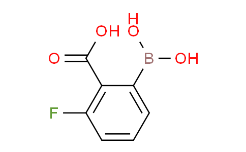 2-Carboxy-3-fluorophenylboronic acid