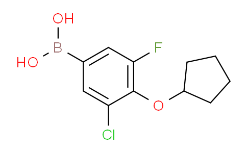 BP29056 | 2096334-04-0 | 3-Chloro-4-(cyclopentyloxy)-5-fluorophenylboronic acid