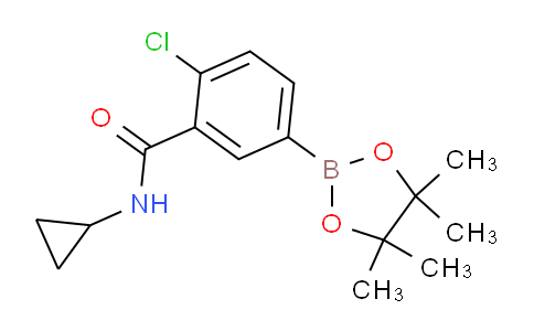 BP29058 | 1621438-71-8 | 4-Chloro-3-(cyclopropylaminocarbonyl)phenylboronic acid pinacol ester