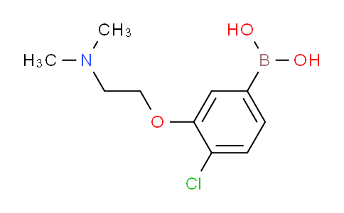 4-Chloro-3-(2-dimethylaminoethoxy)phenylboronic acid