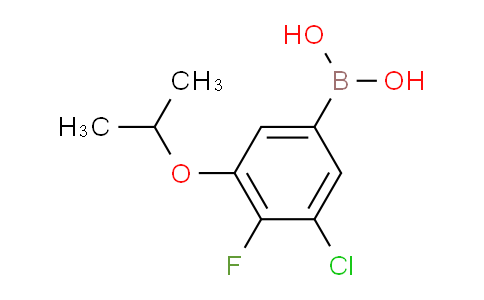 3-Chloro-4-fluoro-5-isopropoxyphenylboronic acid