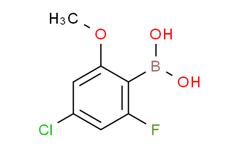 BP29091 | 1628684-10-5 | (4-Chloro-2-fluoro-6-methoxyphenyl)boronic acid