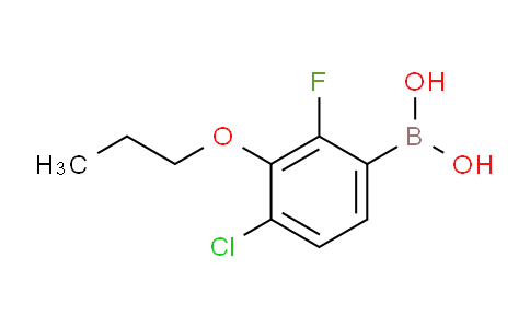 4-Chloro-2-fluoro-3-propoxyphenylboronic acid