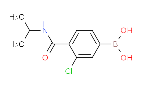 3-Chloro-4-(N-isopropylcarbamoyl)phenylboronic acid