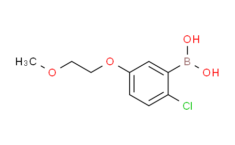 BP29119 | 2096339-83-0 | 2-Chloro-5-(2-methoxyethoxy)phenylboronic acid