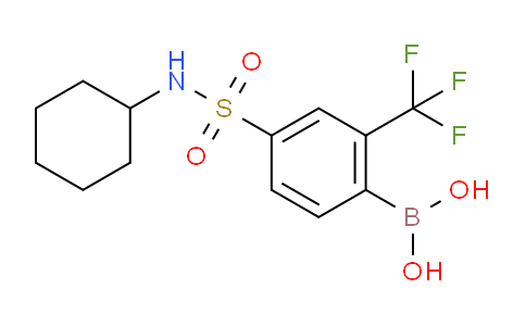 BP29157 | 2096329-66-5 | 4-(N-Cyclohexylsulfamoyl)-2-trifluoromethylphenylboronic acid