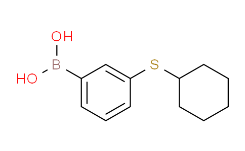 3-(Cyclohexylthio)phenylboronic acid